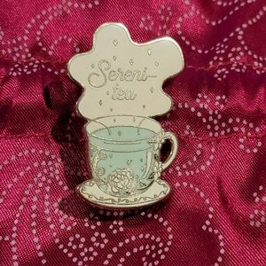 Sereni-tea enamel pin